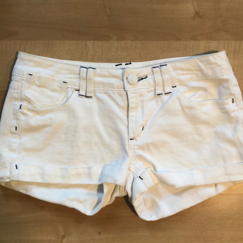 White shorts